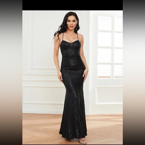 Prom dress Black XL - Picture 4 of 4